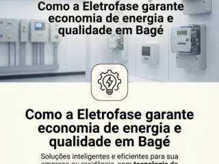 Como a Eletrofase garante economia de energia e qualidade em Bagé