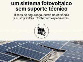 Erros comuns ao instalar um sistema fotovoltaico sem suporte técnico