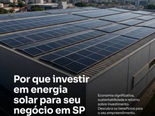Por que investir em energia solar para seu negócio em SP