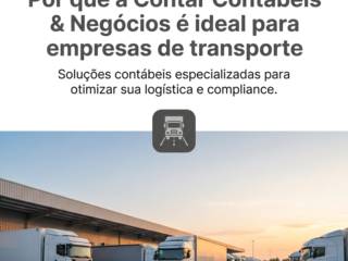 Por que a Contar Contábeis & Negócios é ideal para empresas de transporte