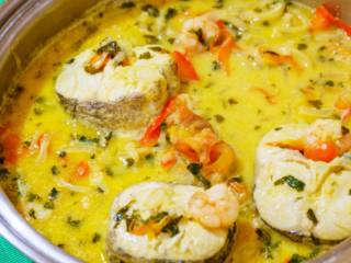 Receita de pintado ao molho de açafrão