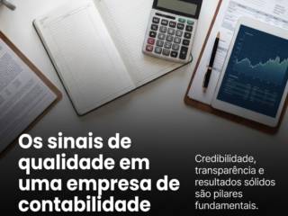 Os sinais de qualidade em uma empresa de contabilidade
