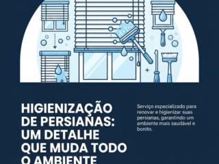 Higienização de Persianas: Um Detalhe Que Muda Todo o Ambiente