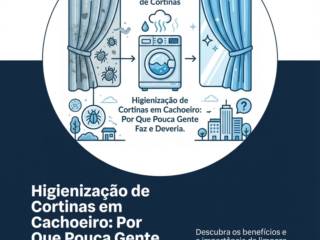 Higienização de Cortinas em Cachoeiro: Por Que Pouca Gente Faz e Deveria