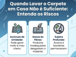 Quando Lavar o Carpete em Casa Não é Suficiente: Entenda os Riscos