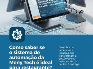 Como saber se o sistema de automação da Meny Tech é ideal para meu restaurante?