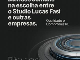 Dúvidas comuns na escolha entre o Studio Lucas Fasi e outras empresas.