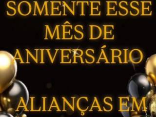 Super Promoção de Aniversário: Alianças em Ouro em Avaré