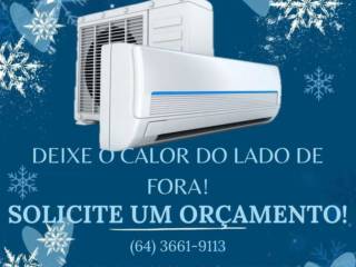 Deixe o calor do lado de fora! Não perca tempo e solicite já seu orçamento com a JK Peças e Refrigeração em Mineiros!