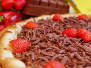 Chocolate, morango e zero chance de sobrar
