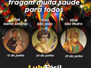 Que os santos juninos tragam muita saúde para todos