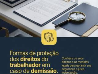 Formas de proteção dos direitos do trabalhador em caso de demissão.