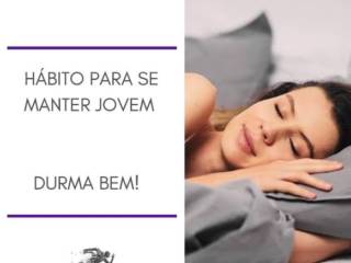 Hábito para se manter jovem: durma bem! João Vitor Bezerra Terapias