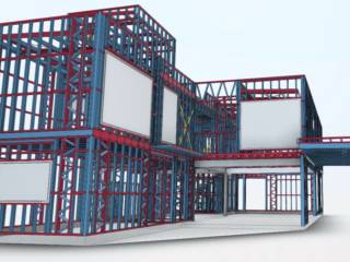 Obras na Steel Grande - Fase de Projeto Estrutural