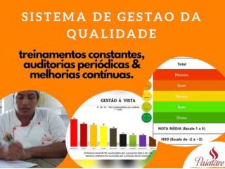 Sistema de Gestão de Qualidade - Palatare Refeições