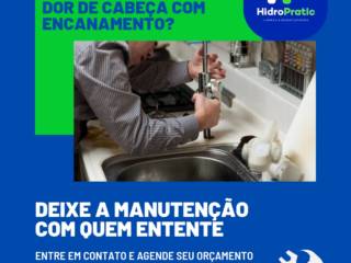 Dor de cabeça com encanamento? Deixe a manutenção com quem entende!