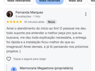 Avaliações da Marmoraria Megastone em Florianópolis
