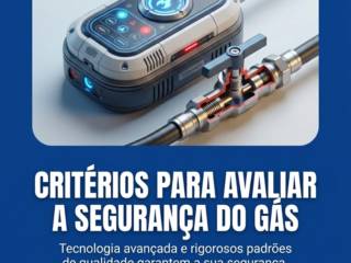 Critérios para avaliar a segurança do gás