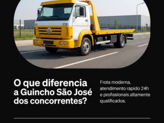O que diferencia a Guincho São José dos concorrentes?