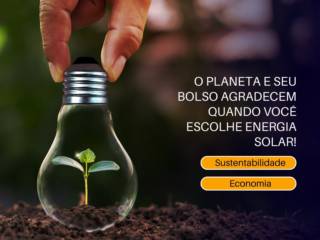 Energia solar: Impacto ambiental e financeiro