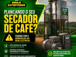 Planejando o seu Secador de Café? Cuidado com a Armadilha da Rede Elétrica!