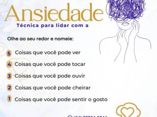 Conheça algumas técnicas para ajudar a lidar com a Ansiedade