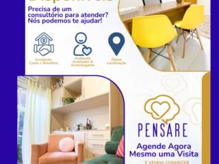 Alugue as melhores salas comerciais aqui no Pensare - Espaço Terapêutico em Mineiros!