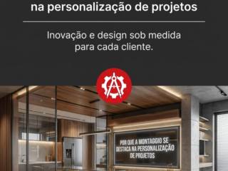 Por que a Montaggio se destaca na personalização de projetos