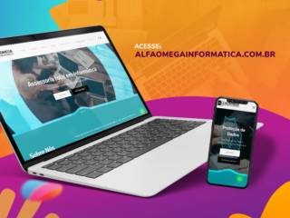 Novo Site Finalizado • Alfaomega Informática