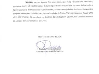 Mais uma conquista acadêmica de excelência!