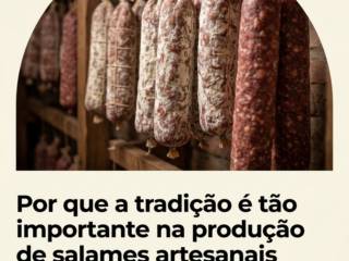 Por que a tradição é tão importante na produção de salames artesanais