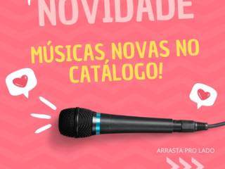Conheça as novas músicas do nosso catálogo 