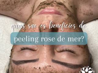 Quais são os benefícios do Peeling Rose De Mer?  |Estética Jundiaí
