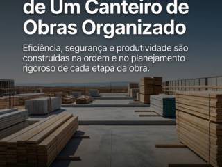 O Que Está Por Trás de Um Canteiro de Obras Organizado