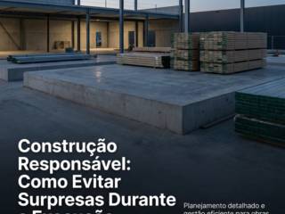 Construção Responsável: Como Evitar Surpresas Durante a Execução
