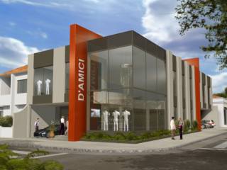 Projeto arquitetônico comercial