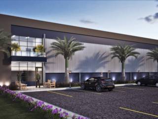 Projeto arquitetônico industrial