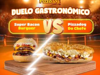 Duelo gastronômico: Super Bacon Burguer VS Pizzadog do Chefe!!