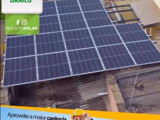 Instalação de Painel Solar - Cliente Danilo