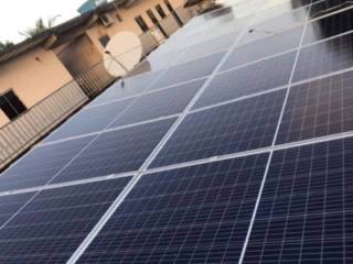 Instalação de Placas Solares  - Cliente Ivanete