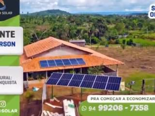 Energia Solar Rural - Instalação de Sistema Off-Grid em Nova Conquista - Cliente Anderson