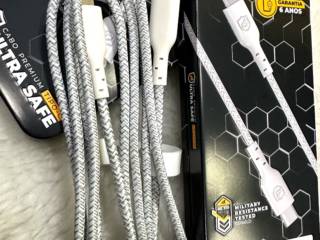 Cabos Ultra Safe – carregamento com segurança e durabilidade