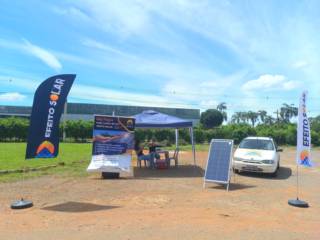 Efeito Solar marca presença na Ponte Alta, Gama, e leva energia renovável à comunidade