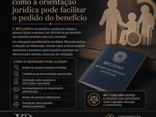 BPC/LOAS: como a orientação jurídica pode facilitar o pedido do benefício