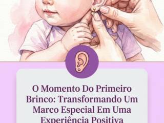 O Momento Do Primeiro Brinco: Transformando Um Marco Especial Em Uma Experiência Positiva