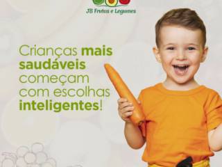 Crianças mais saudáveis começam com escolhas inteligentes!