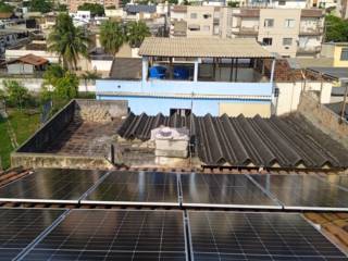 Instalação de 8 Painéis de 570W em Praça Seca, RJ