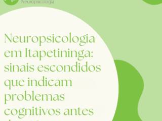 Neuropsicologia em Itapetininga: sinais escondidos que indicam problemas cognitivos antes dos 40 anos