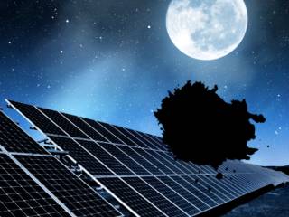 O que acontece com o sistema solar durante a noite?