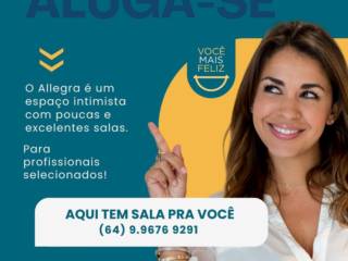 O Allegra | Espaço de Saúde e Bem Estar em Mineiros oferece Salas Médicas para Aluguel!